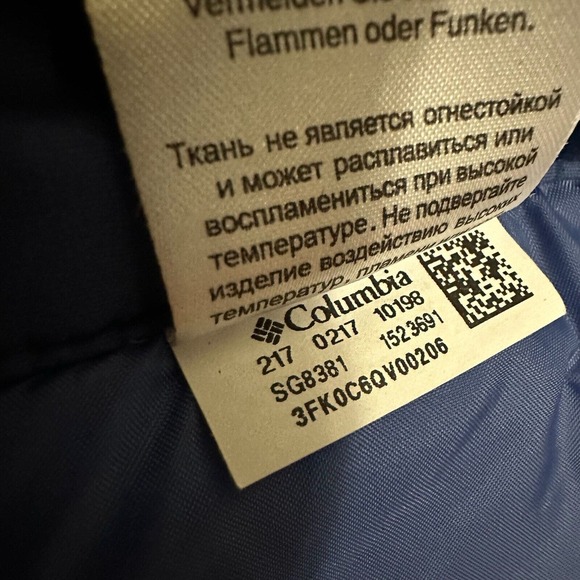 COLUMBIA Girls Starchaser Peak Insulated Ski Pants in Blue - Picture 12 of 14